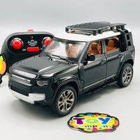 1:22 RC Diecast Land Rover Defender Model Car With Smoke