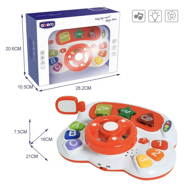 Kids Multi-functional Musical Steering Wheel