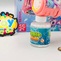 16 Holes Electric Unicorn Colorful Bubble Gun