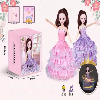 Fianna Dancing Doll With Light & Music