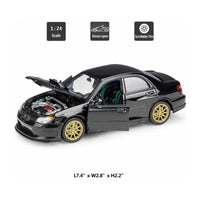 1:24 Welly Diecast Subaru Impreza WRX STI Model Car