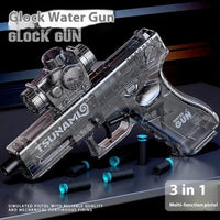 3in1 Multi-functional Water & Bullets Gun
