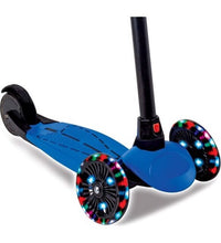 3 Wheels Dragon Scooter with Lights - Blue