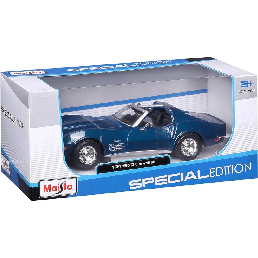 1:24 Maisto 1970 Chevrolet Corvette - Blue