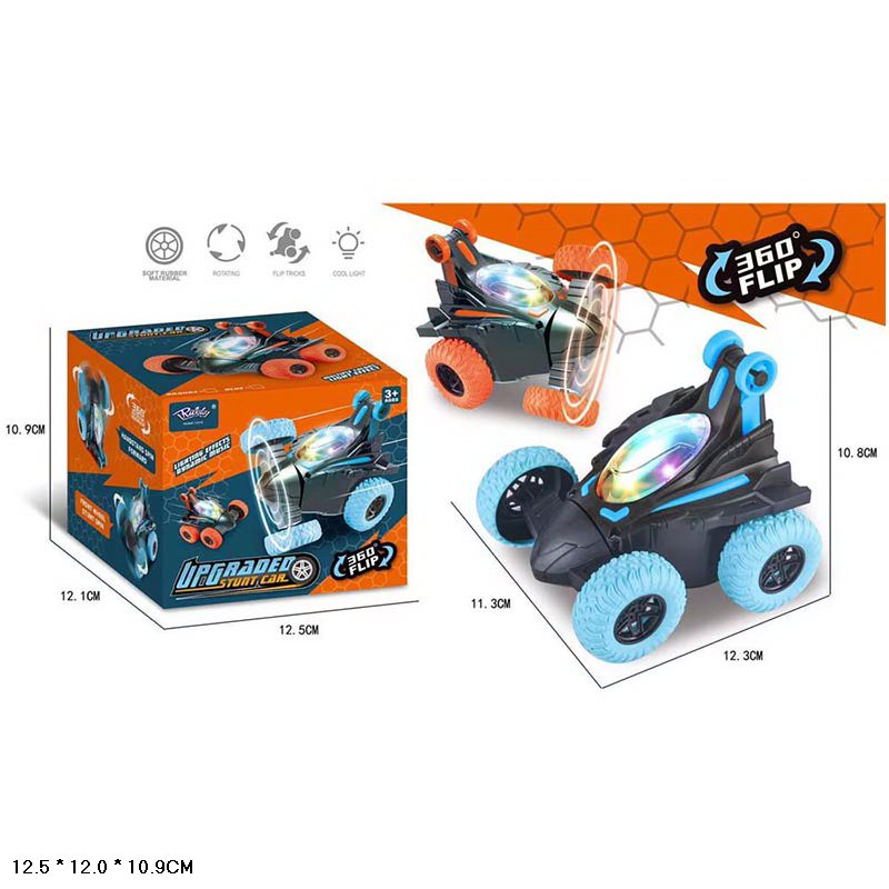 Battery Operated Stunt Dumper Car With Light & Sound