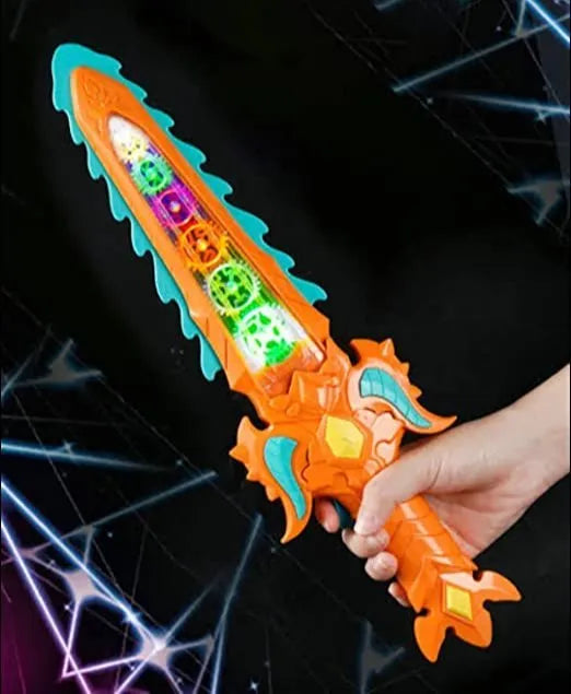 Electric Gear Sword Light & Sound Toy