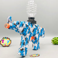 Rechargeable Gel Blaster Shooting Gun With Googles - Blue