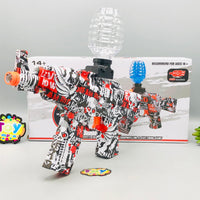 Rechargeable Gel Blaster Shooting Gun With Googles - Red