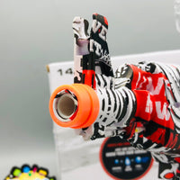 Rechargeable Gel Blaster Shooting Gun With Googles - Red