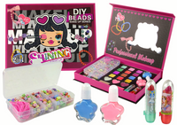 2in1 Shinning DIY Beads & Makeup Kit