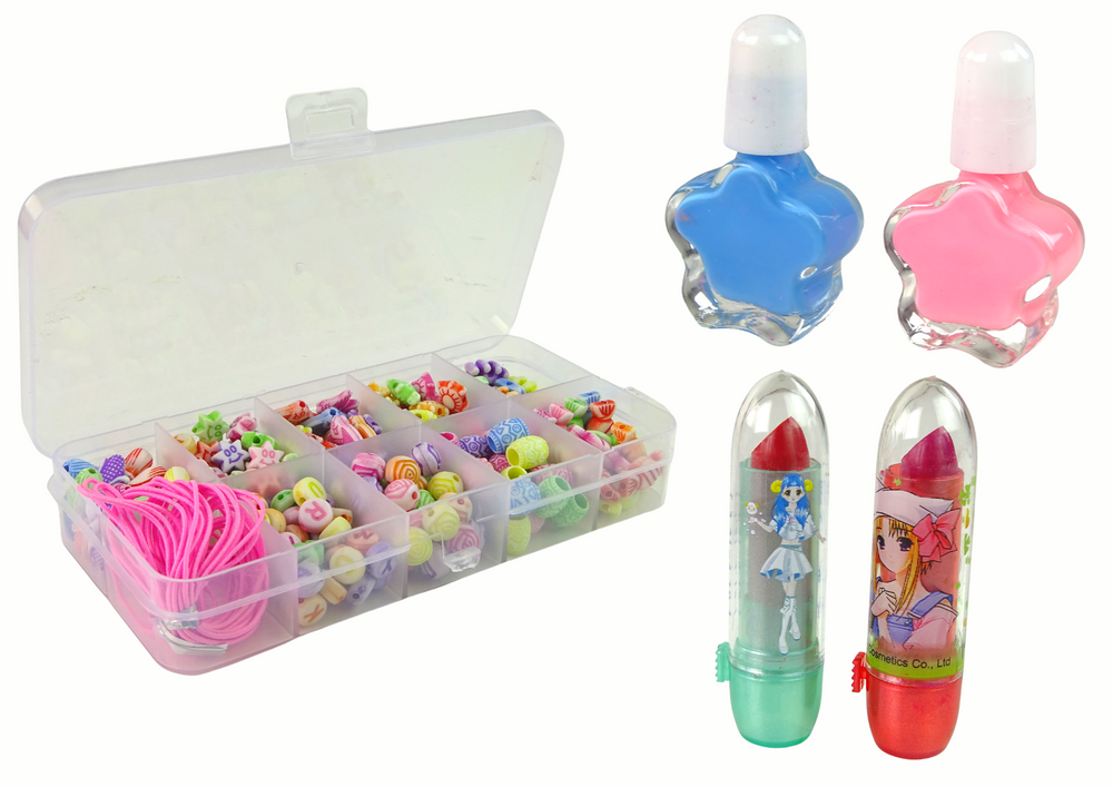 2in1 Shinning DIY Beads & Makeup Kit