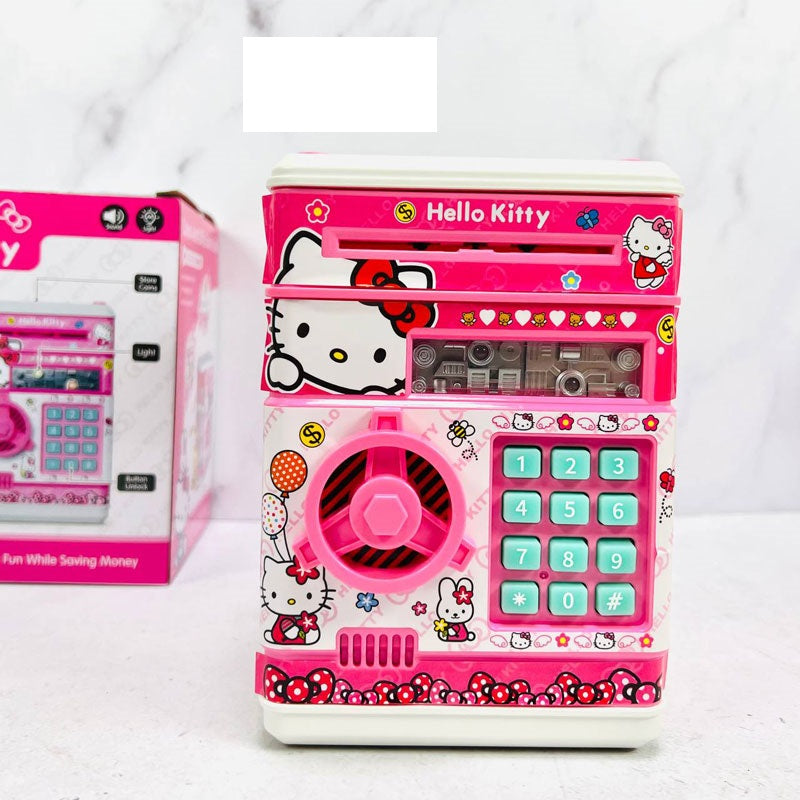 Hello Kitty Secret Code Lock Piggy Bank