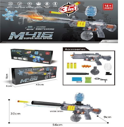 M416 Rechargeable Soft Bullet & Gel Blaster Shooting Gun