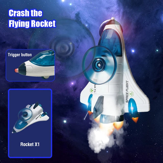Inertial Power Frisbee Space Flight