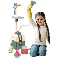 15Pcs Electric Kids Pretend Play Steam Iron Machine