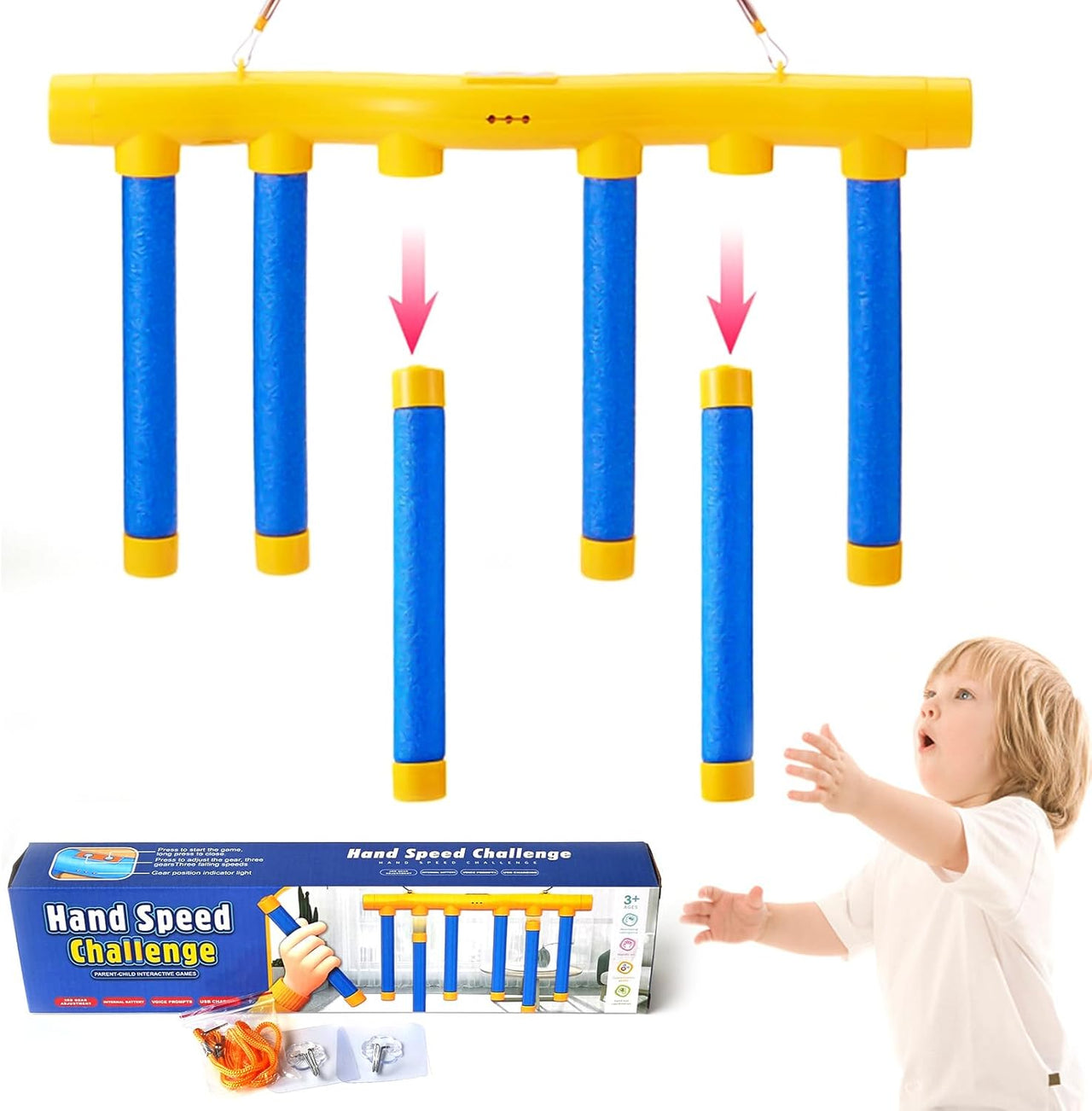 Hand Speed Drop Stick Challenge Game