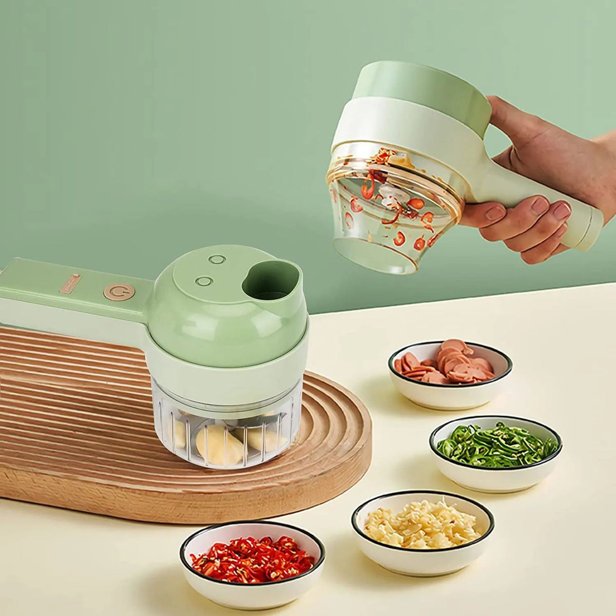 Electric Hand-Held Food Chopper