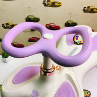 Kids Butterfly Ride-on Auto Walker Twist Car - Purple