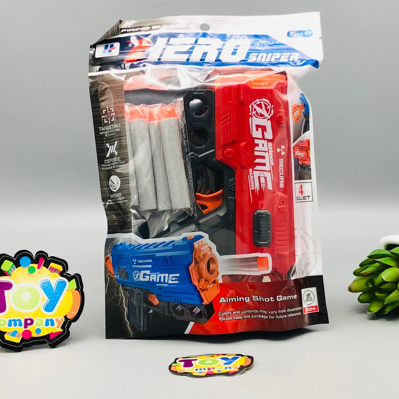 Kids Manual Hero Sniper Soft Bullet Shooting Gun