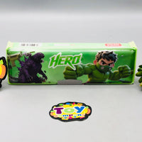 Mini Hero Themed Double-Sided Geometry Box - Green