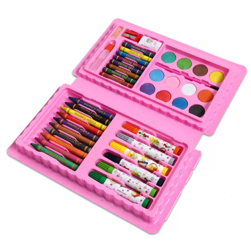 42Pcs Drawing & Painting Art Box For Girls - Assortment