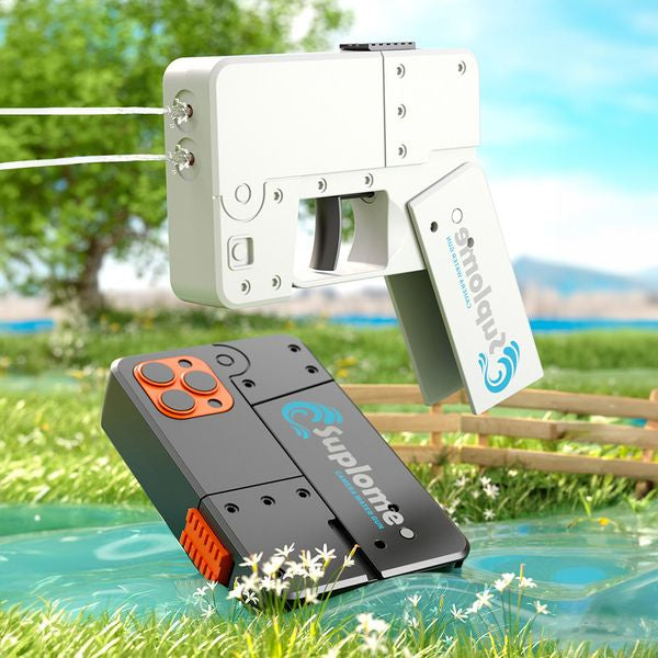 Manual Mini Foldable Iphone Water Gun Toy