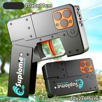 Manual Mini Foldable Iphone Water Gun Toy