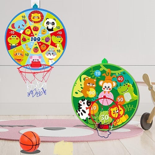 Premium Mini Basketball Tournament Hoop Set With Air Pump