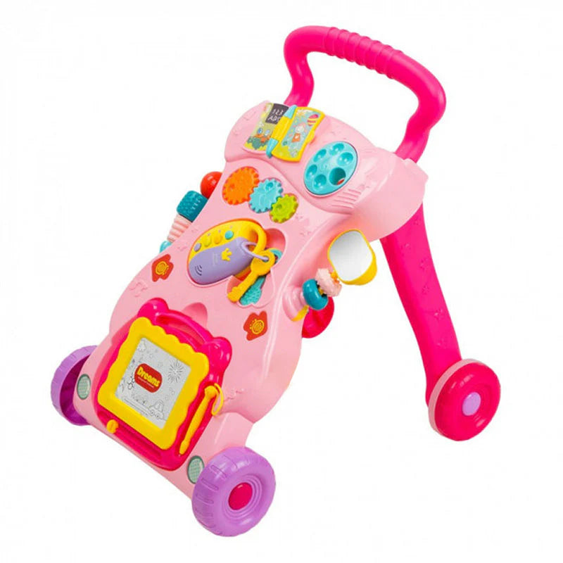 Huanger Baby Musical Activity Walker - Pink