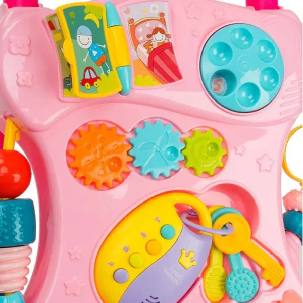 Huanger Baby Musical Activity Walker - Pink