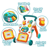 Huanger Musical Walker With Gadgets For Baby