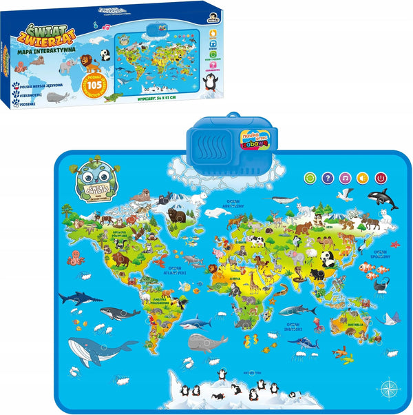 Baby Animals World Musical Map - Spanish Language