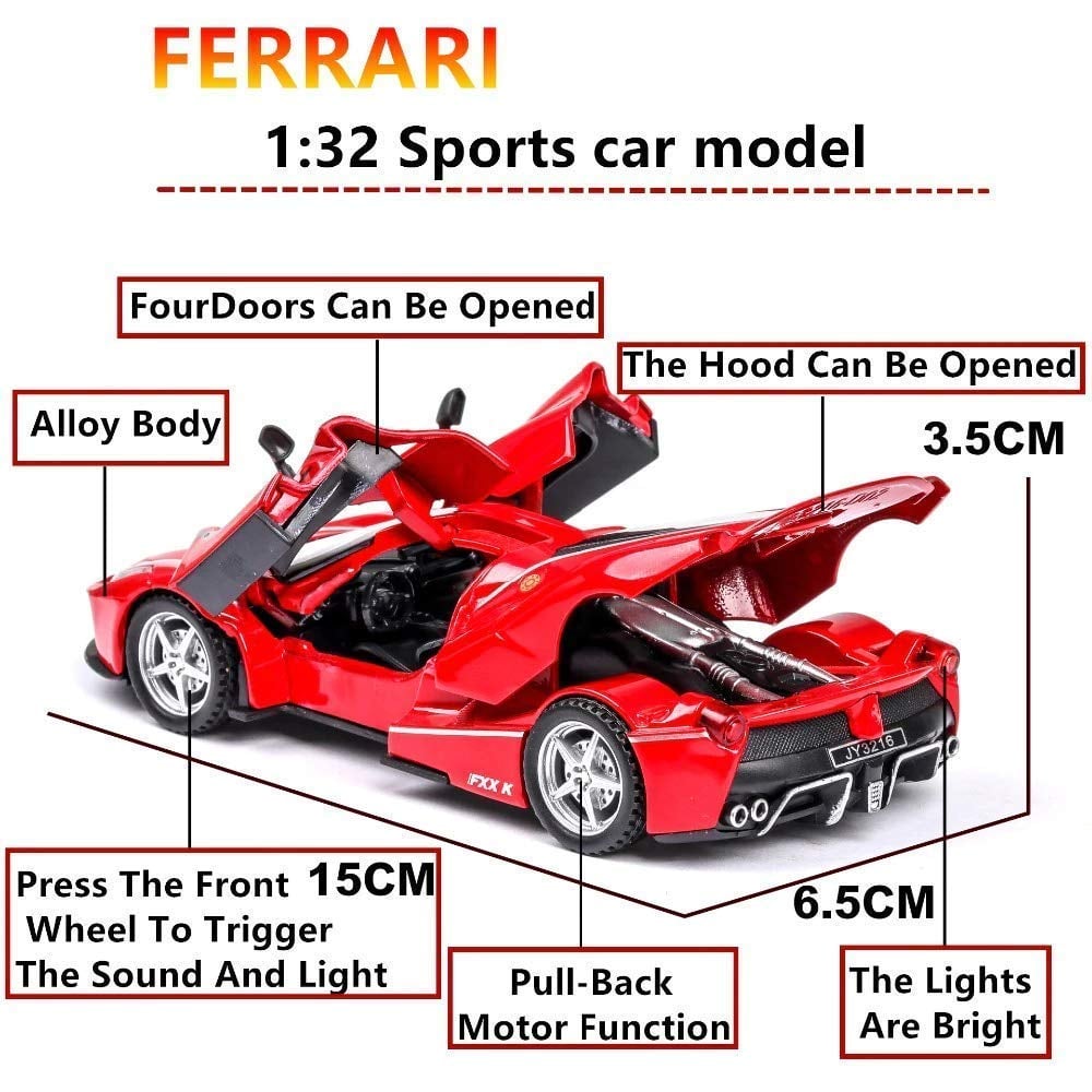 1:32 Diecast Ferrari LaFerrari Model Car