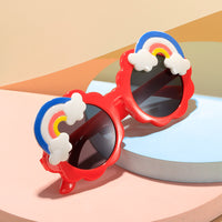 Kids Rainbow Frame Sunglasses