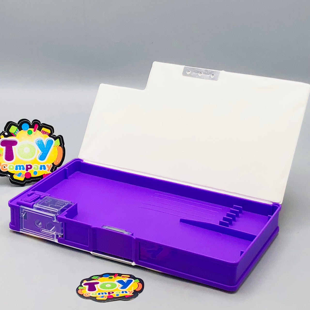 Jumbo Unicorn Double-Sided Geometry Box With Dual Sharpener