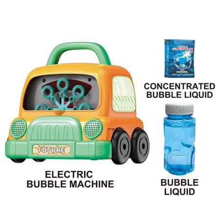 Electric Mini Car Automatic Colorful Bubble Machine
