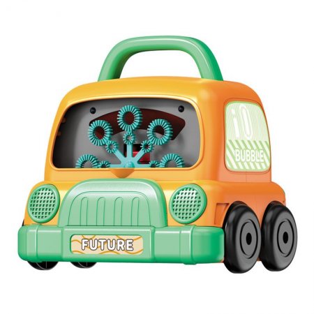 Electric Mini Car Automatic Colorful Bubble Machine