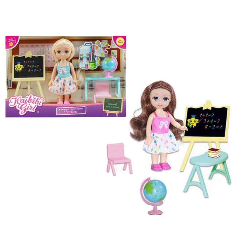 Kaibibi Doll Teacher With Accessories