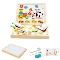 Wooden Cartoon Letter Puzzle Board