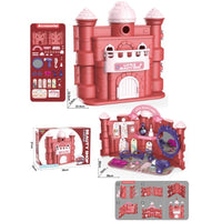 Thumbnail for 39Pcs Castle Beauty Shop Pretend Play House Set