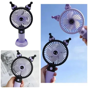 Sanrio Rechargeable Mini Handheld & Desktop Fan