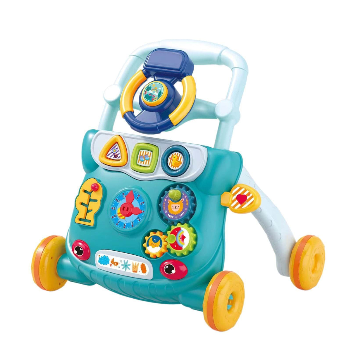 Multi-functional Baby Musical Walking Walker - Green