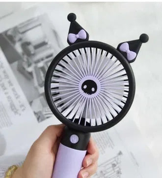 Sanrio Rechargeable Mini Handheld & Desktop Fan