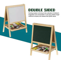 Wooden Double-Sided Small Drawing Board