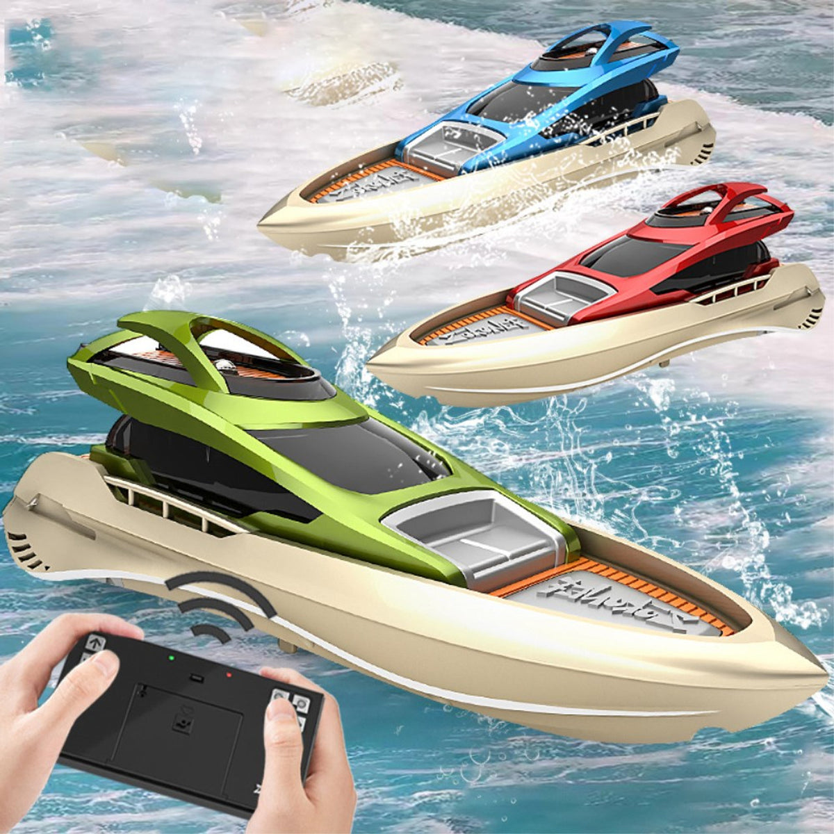 Mini Fast RC Boat/Yacht with LED