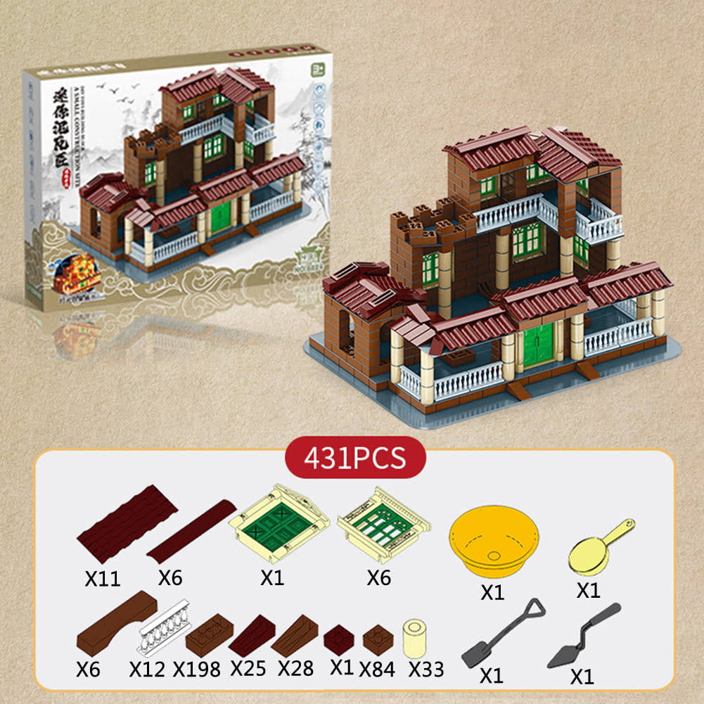 DIY Mini Architect Traditional Building Set
