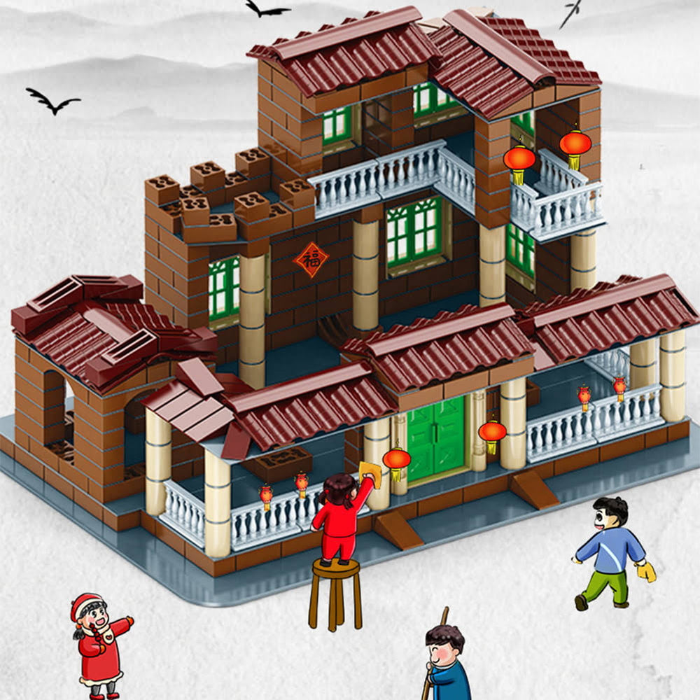 DIY Mini Architect Traditional Building Set