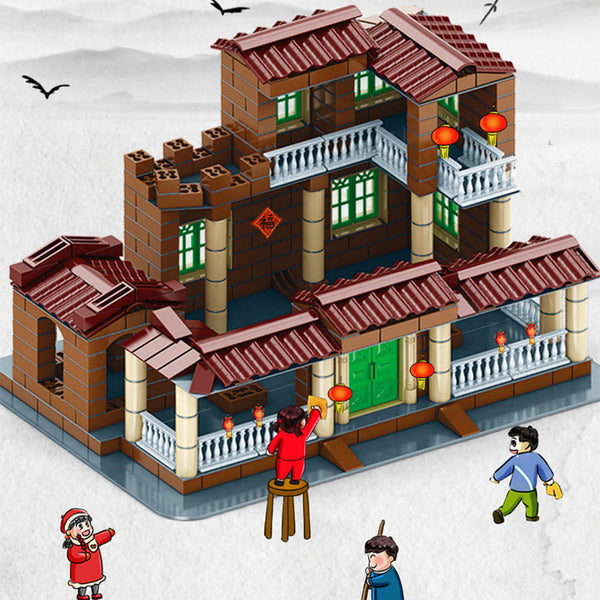 DIY Mini Architect Traditional Building Set
