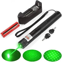 8in1 Rechargeable 303 Type Green Laser Pointer