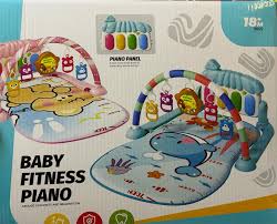 Fish Themed Baby Fitness Piano Play Gym